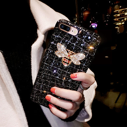 Glitter Bee Phone Case
