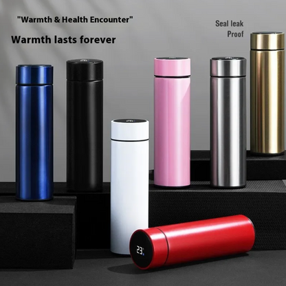 Smart LED Temperature Display Thermos