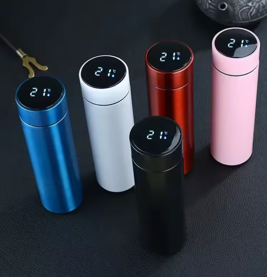 Smart LED Temperature Display Thermos