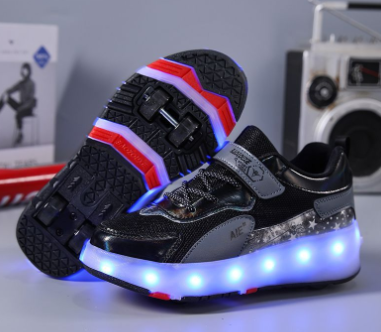 LED Light-Up Children's Wheel Shoes