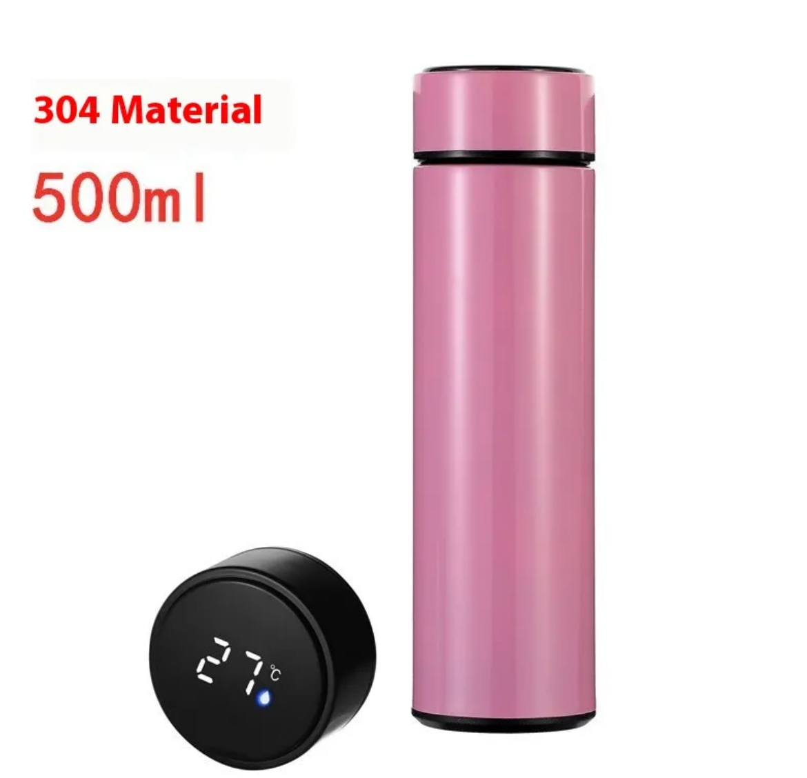 Smart LED Temperature Display Thermos
