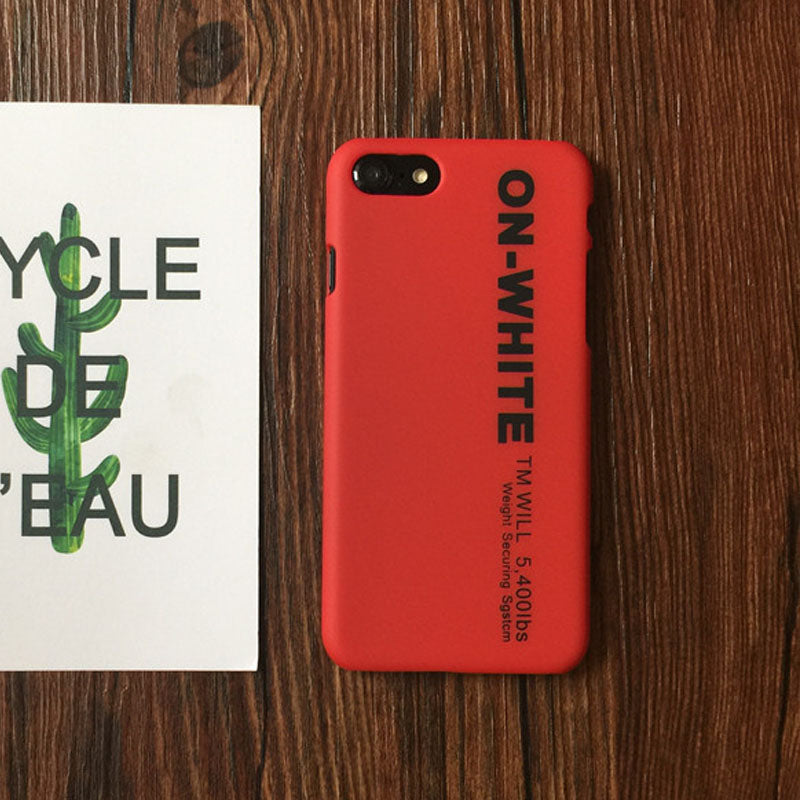 English Alphabet Phone Case