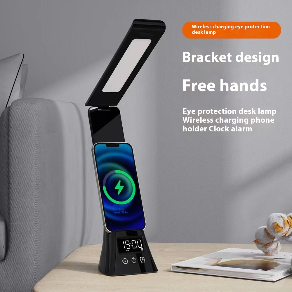 LED Lamp with Wireless Charger