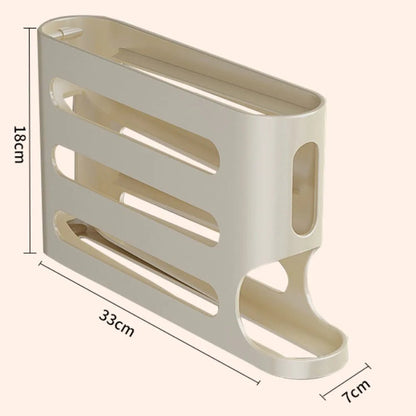4-Tier Fridge Egg Dispenser Rack