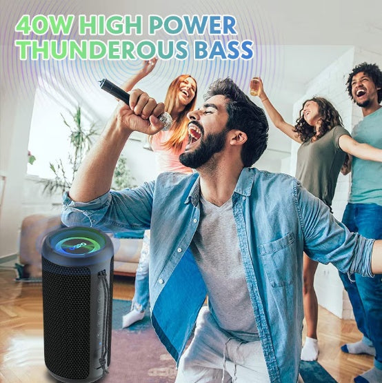 OQPO X10 Portable Waterproof Bluetooth Speaker