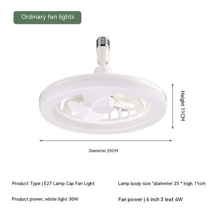Remote Control LED Fan Lamp