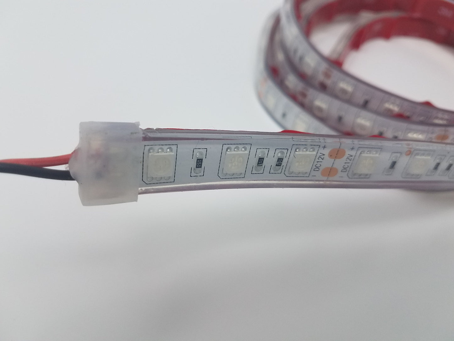 Underwater LED Light Strip 12V 2ft White LED Rope Lights Waterproof Led Lights