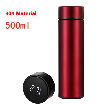 Smart LED Temperature Display Thermos